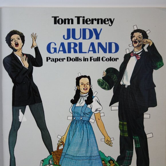 Vintage Judy Garland Paper Doll book Unused Tom Tierney - Picture 2 of 10